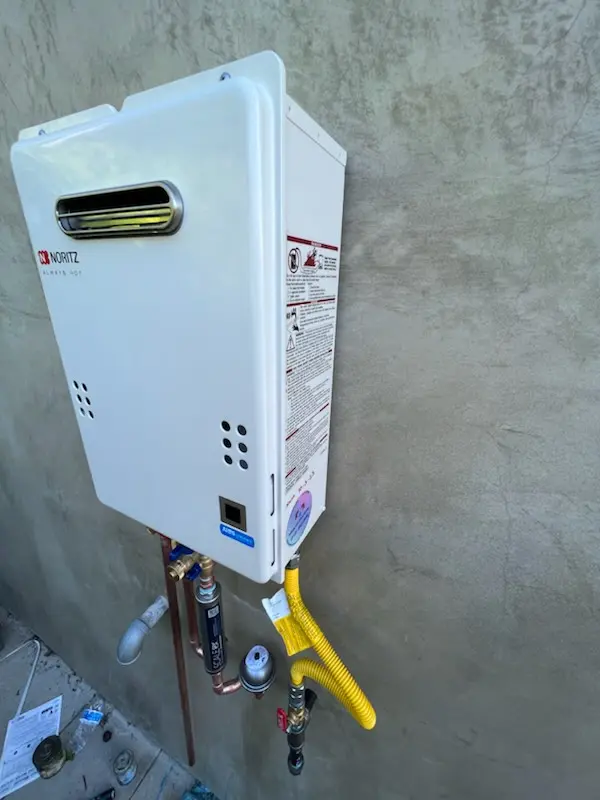 Tankless water heater installation for Narnia homes